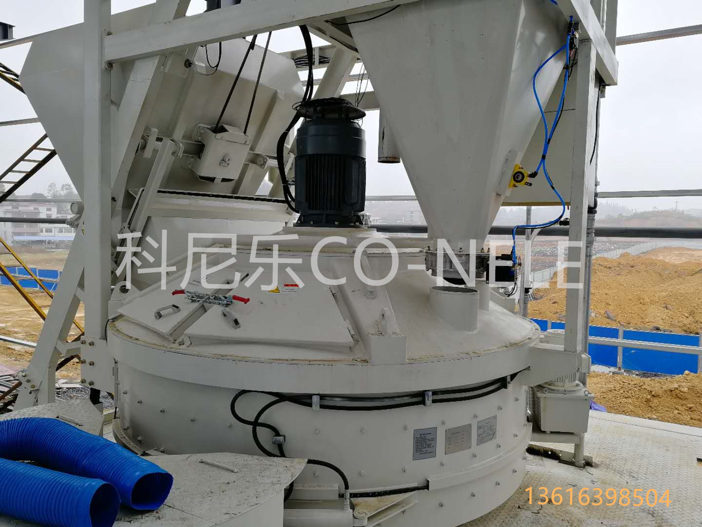 预造桥梁行星式搅拌机