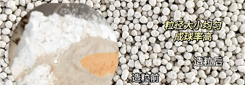 WG电子造粒成效