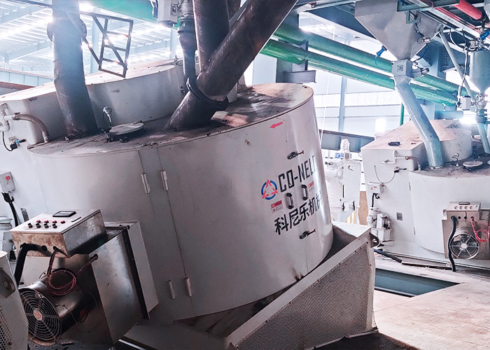 WG电子与利尔：用于镁碳砖砖出产的16台1500L强力混料机